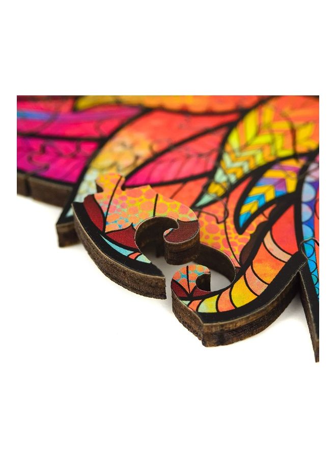 125-Piece Lion Shaped Wooden Jigsaw Puzzle Set - Image 5